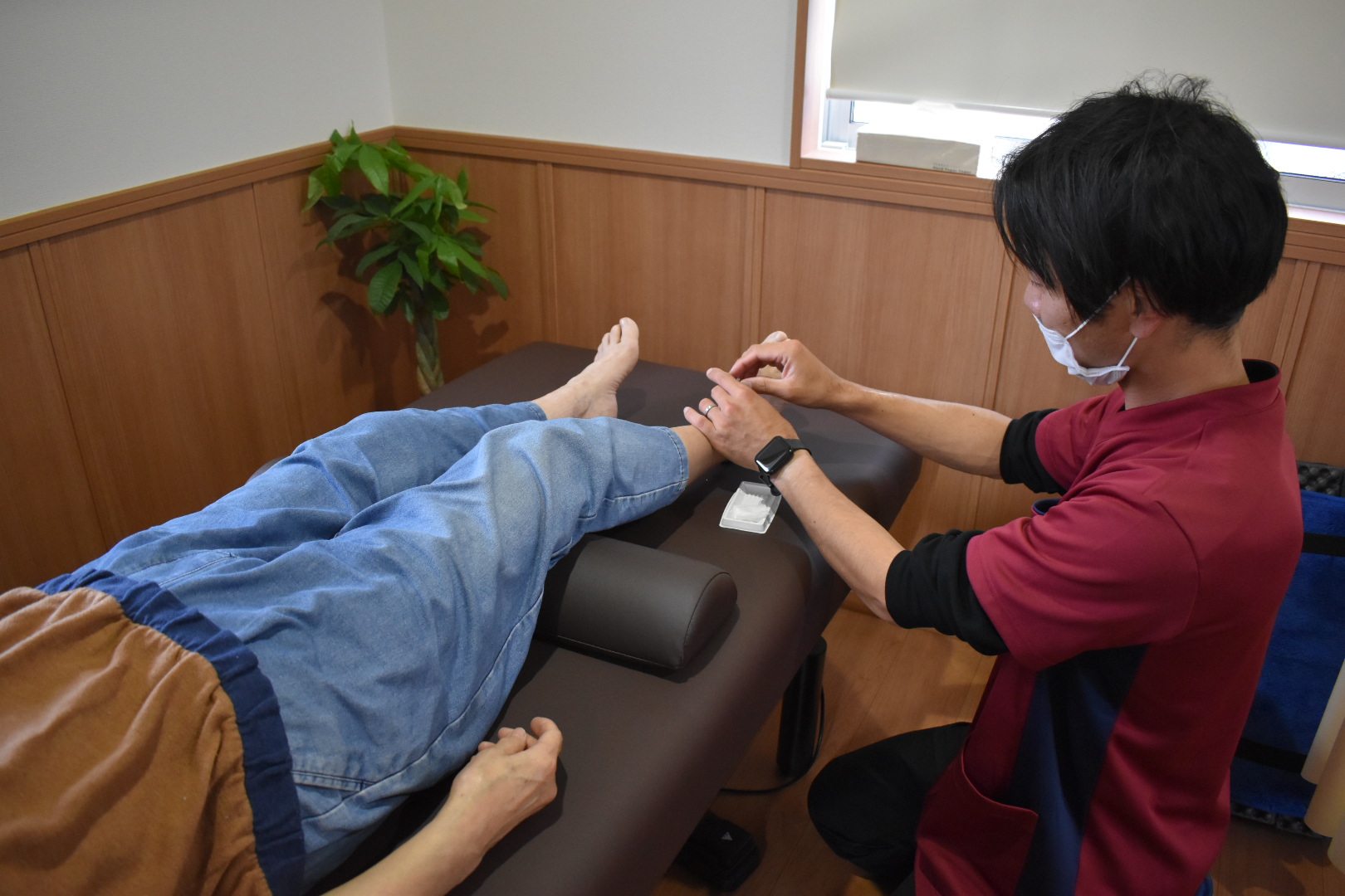 関口はり灸院での鍼灸施術